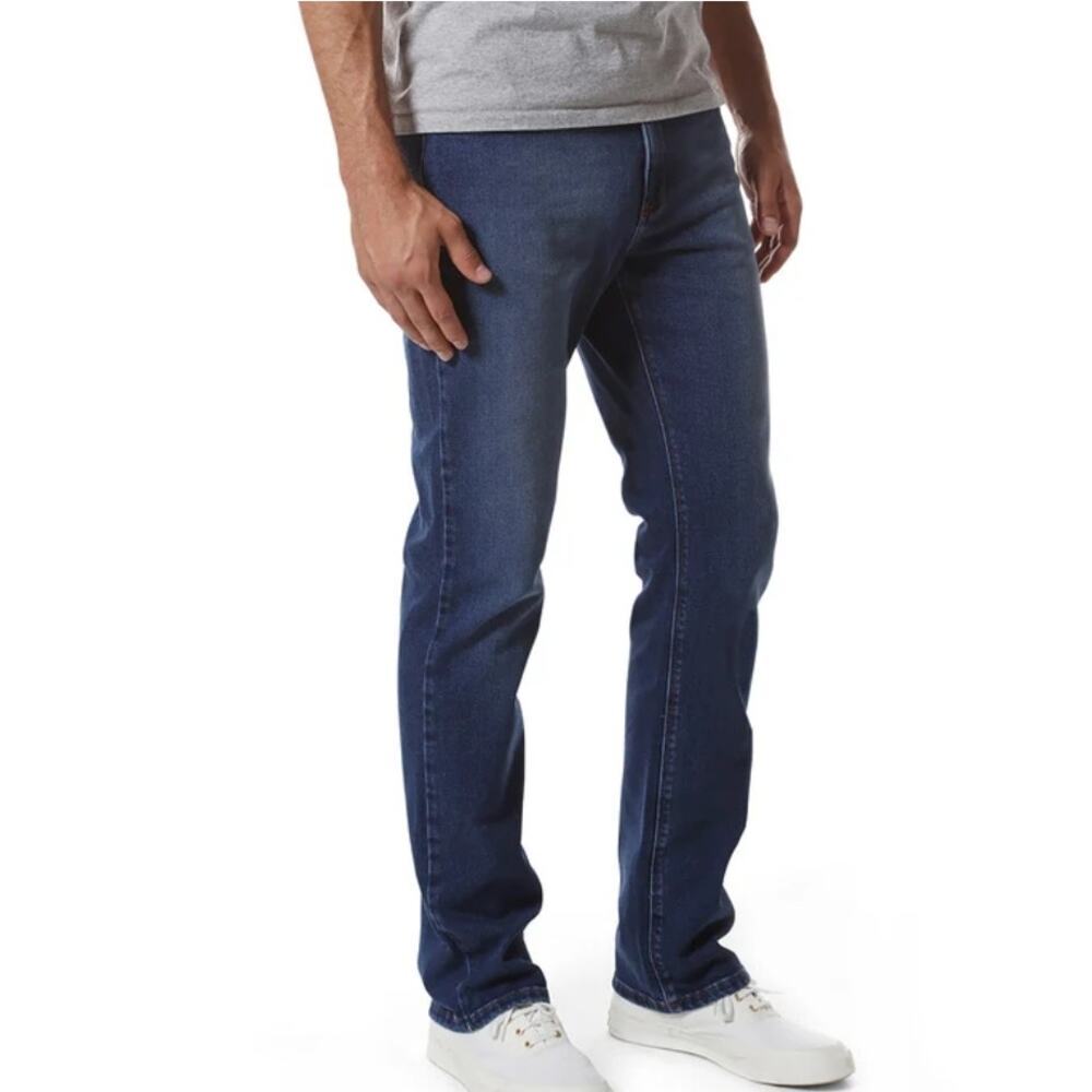 Mott & Bow Straight Oliver Jeans Men's 35x32 Blue